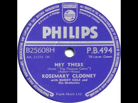 UK New Entry 1955 (102) Rosemary Clooney - Hey There