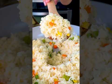 Mexican White Rice Recipe Arroz Blanco Mexicano #shorts