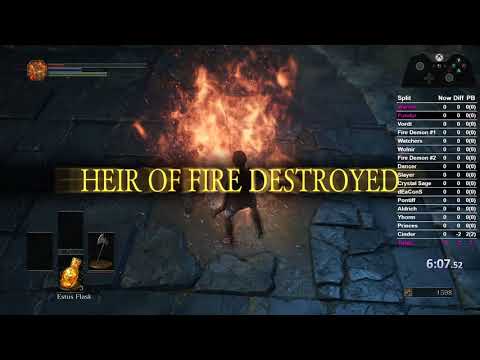 Dark Souls 3 - World's First 0 Hits Taken No Weapon Upgrades/Infusions
