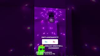 Video thumbnail for Chauvet DJ Rotosphere Q3 Disco Ball by LIVING IN MICHIGAN with Natalka Cap Realtor
