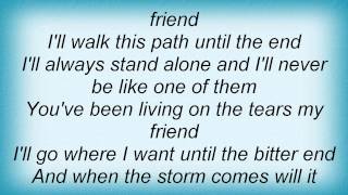 Blood For Blood - When The Storm Comes (I&#39;ll Stand Alone) Lyrics_1