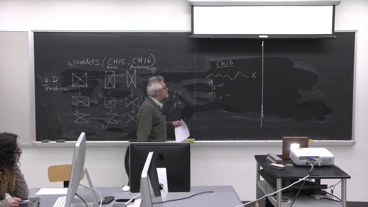 Lecture 12:Wavelet Analysis, Dr. Wim van Drongelen, Modeling and Signal Analysis for Neuroscientists