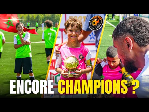 ENCORE CHAMPIONS ! 🇲🇦🏆 [VLOG MAROC U9/U13]