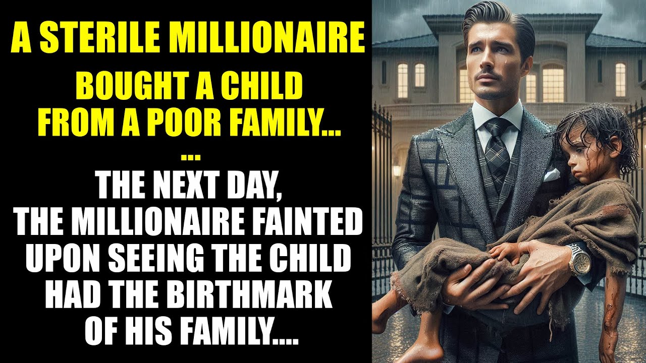 An INFERTILE Millionaire BOUGHT A Child From A POOR family... The Next Day, The Millionaire...