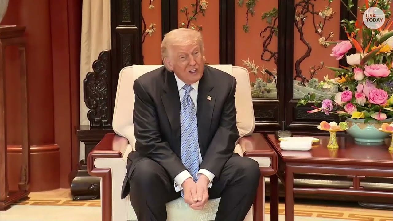 In meeting with Xi, Trump says China feels 'similar' about Iran, 'reciprocal trade' planned ith US