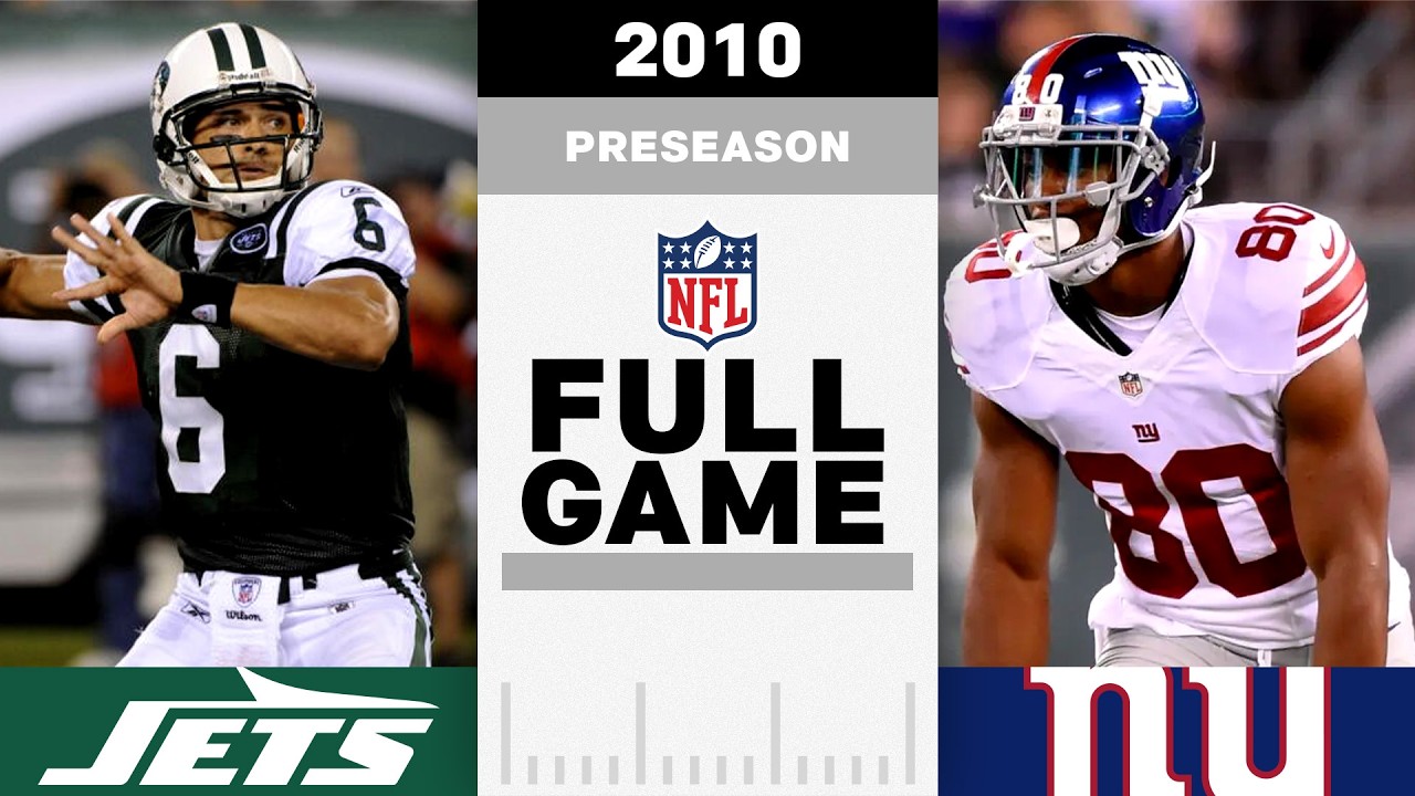 Victor Cruz takes over the game | Giants vs. Jets FULL Preseason Game 2010
