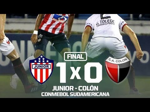Júnior Barranquilla 1 x 0 Colón - Gol - Sul-Americana 2018