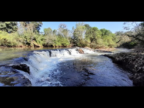 Rolê de Transalp + cachoeira no interior de Guaraciaba - SC