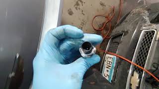 How To Replace Oil Pressure Sensor Sending Switch on 2007 Chevy Impala SS 5.3l Engine Code P0523
