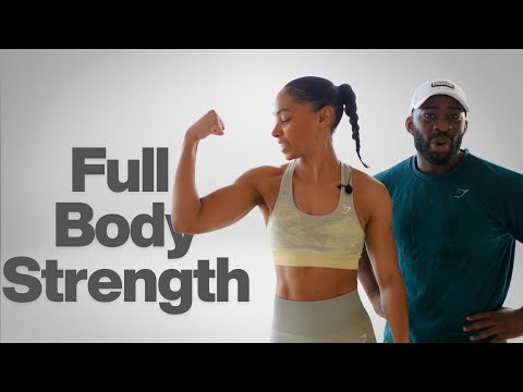16 minute Strong Full Body Dumbbell Workout | Build Muscle, Strength & Tone
