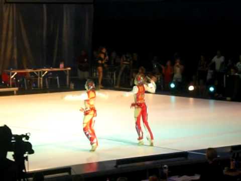 Discoworld 2009 - Lucia Pavlikova and Nikola Briestenska Slovak Republic