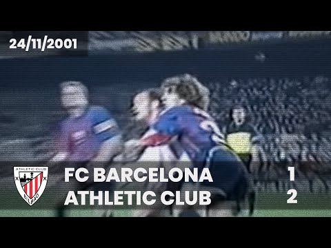 ⚽️ [Liga 01/02] J14 I FC Barcelona 1 - Athletic Club 2 I LABURPENA