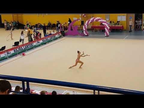 Anastasia Charalambous. Grasia Cup 2018. Hungary.  3rd place.