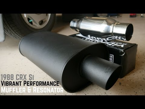 IS THIS THE BEST SOUNDING MUFFLER? Vibrant Muffler/Resonator added to eBay Catback Exhaust