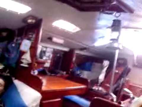 Interior de Velero en Cruce Oceánico 2013