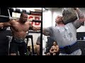 LARRYWHEELS STONES, YOKE, AND SQUATS WITH THE WORLDS STRONGEST MAN