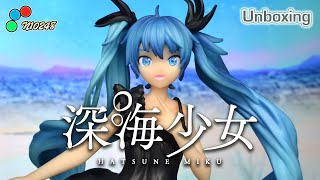 Download lagu Unboxing of Hatsune Miku 'Deep Sea Girl' Luminasta Prize Figure by Sega mp3