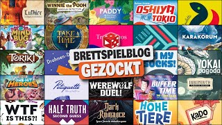 🎲 Gezockt! 25 Spiele an einem Wochenende. Was war TOP, was FLOPP?