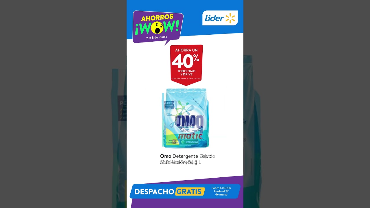 Llegan los ahorros que te dejarán ¡WOW! a Lider.