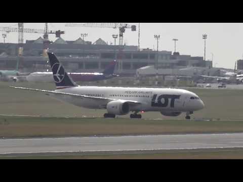 2017.07.07. LOT Boeing 787 first landing on Budapest - LONG VERSION
