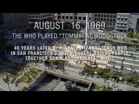 Flash Mob on the 40th Anniversary of Woodstock