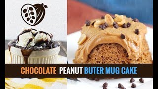 Chocolate Peanut Buter Mug Cake-Recipe