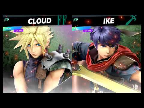 Super Smash Bros Ultimate Amiibo Fights – Request #21415 Cloud vs Ike
