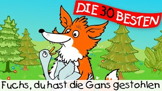 Fuchs, du hast die Gans gestohlen || Kinderlieder zum Mitsingen und Bewegen