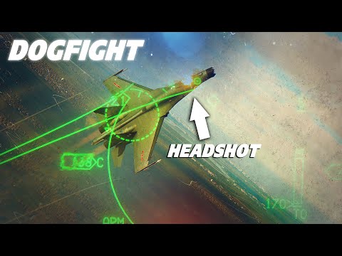 American F-16 Viper Vs Chinese J-11 Flanker Dogfight | Digital Combat Simulator | DCS |