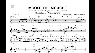 Moose the Mooche - Charlie Parker solo