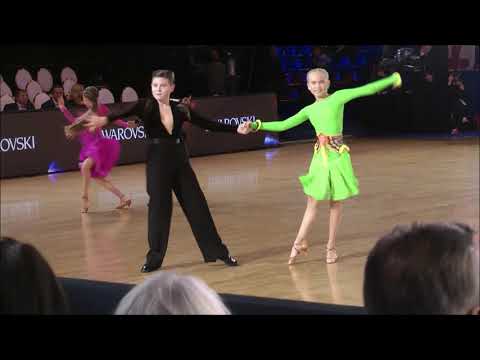 2018-10-28 ROC 2018 Junior 1 La Semifinal WDSF Prasolenko - Ashina