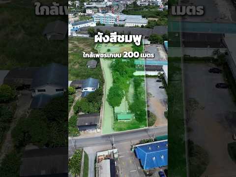 Land for sale 4-3-98 rai, Soi Sam Phran 13, Sam Phran District, Nakhon Pathom, width 33 meters, pink layout, 200 meters Phetkasem. – รูปที่ 2