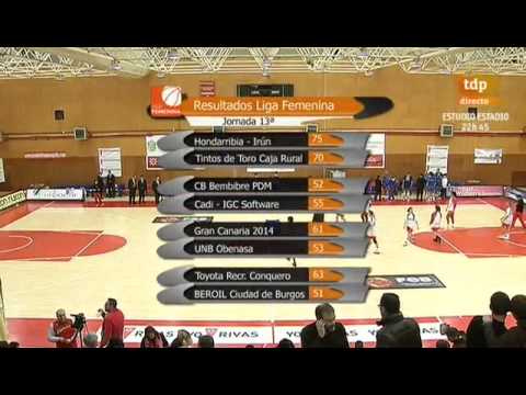 Liga Femenina 12/13. Jornada 13. Rivas Ecópolis - Perfumerías Avenida