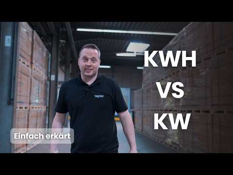 What's the difference between kWh and kW? Simply explained!