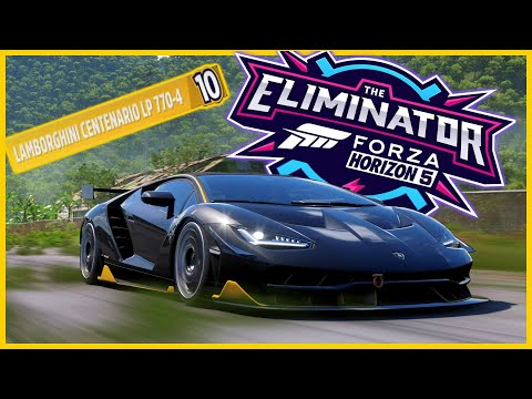 Winning The Eliminator in a Level 10 Lamborghini Centenario Legendary Car | Forza Horizon 5
