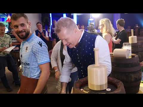 Hacker-Pschorr Wiesnchampions: Löwe Felix Weber brilliert beim Anstich