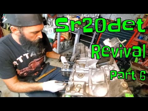 Part 6: Bottom End internals Rebuild - Drift Car Revival! S14 Sr20det 240sx Project