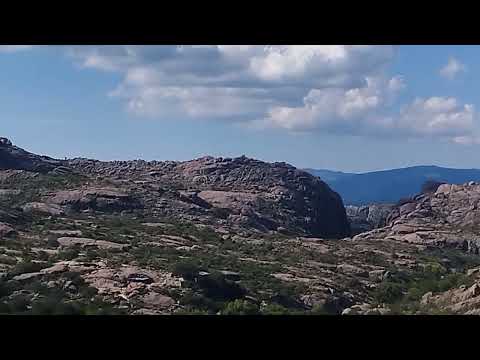 Paisaje de las sierra en Cordoba, Argentina