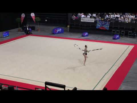 Sawsan Charrabi ruban - Nat A 14-15 ans - France Chambéry 2019