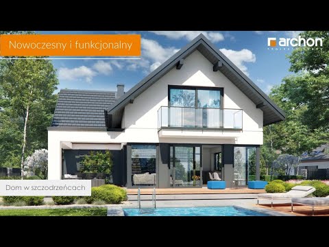 Dom w szczodrzeńcach – Nowoczesny i funkcjonalny I ARCHON+ Projekty Domów