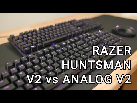Razer Huntsman V2 vs Analog V2