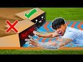 DONT Water Slide Through The WRONG Mystery Box