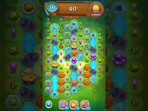 Blossom Blast Saga Level 2566 - NO BOOSTERS