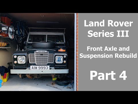 Land Rover Series 3 - Front Axle and Suspension Rebuild and Restoration (Part 4)