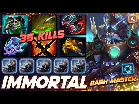 Slardar 35 Frags Bash Master - Dota 2 Pro Gameplay [Watch & Learn]