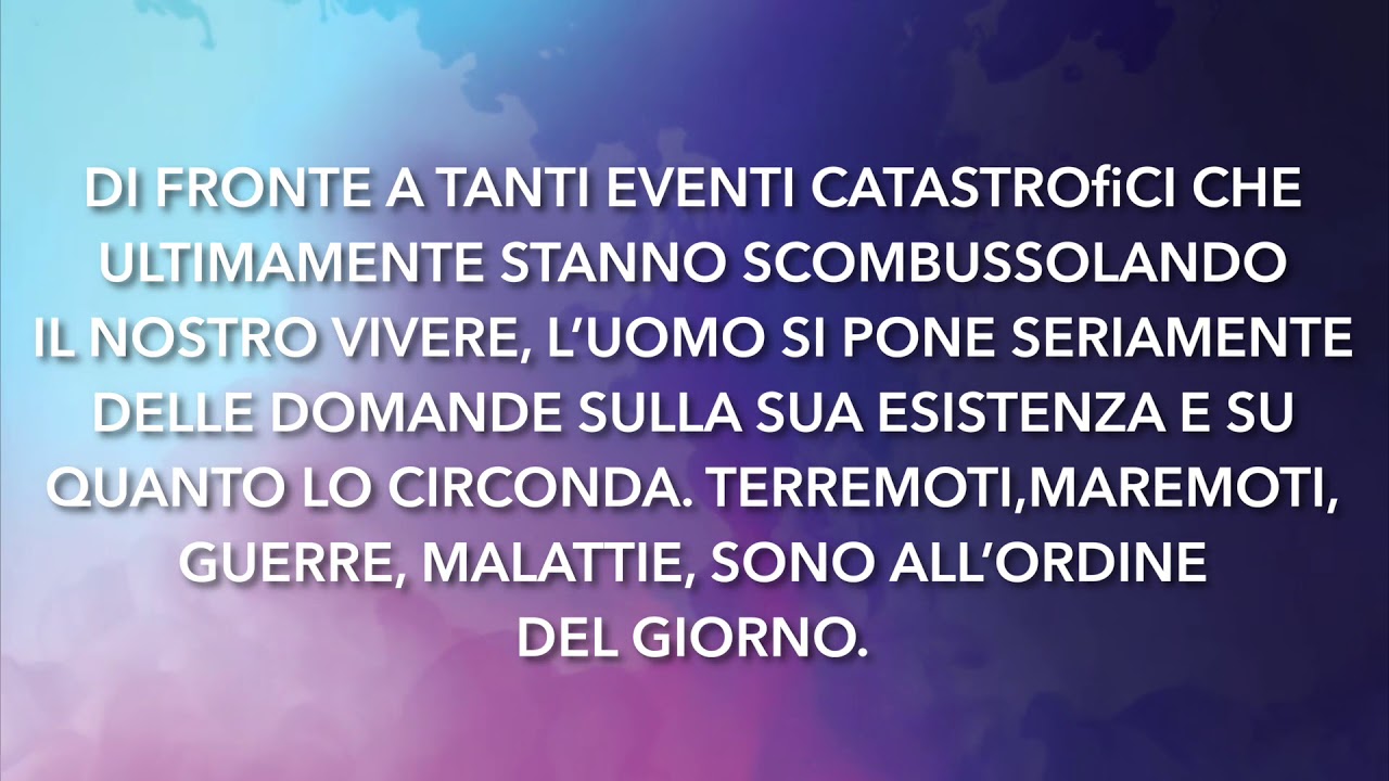 Meditazione Calendario "Parole di Vita" del 1 MAGGIO 2019