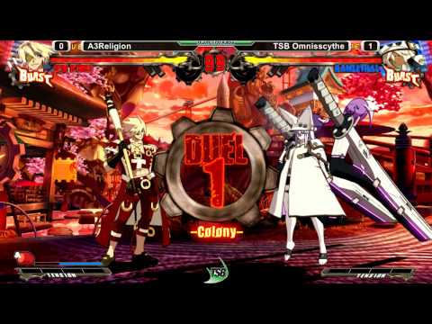 GGXrd @ TSB Christmas Miracle - A3Religion (Sin) vs TSB Omnisscythe (Ramethal) [720p/60fps]