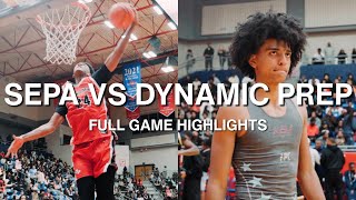 BECKHAM BLACK VS DYNAMIC PREP | FULL GAME HIGHLIGHTS | THANKSGIVING HOOPFEST r