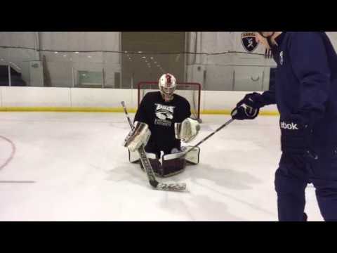 Warming Up the Goalie (Butterfly Stick Saves)