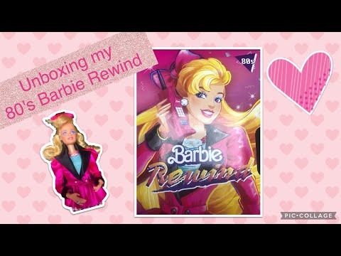 Unboxing my 80's Barbie Rewind
